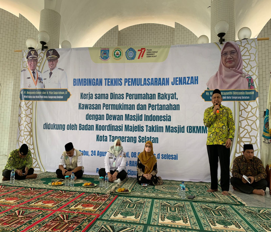 Bimbingan Teknis Pemusalaran Jenazah di Kota Tangsel