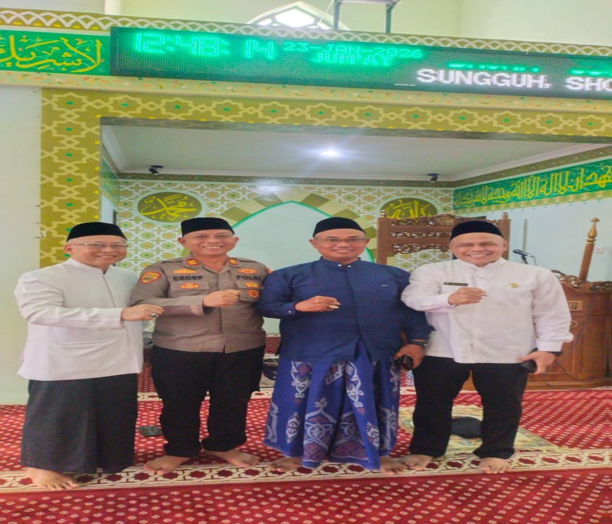 Dimana bumi dipijak disitu masjid dimakmurkan : Lebih dekat dengan masjid Al Aman Polres Tangerang Selatan