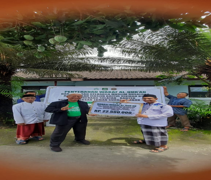 MASJID BAITUL HIKMAH BSD : MENEBAR QURAN KE PELOSOK PEDESAAN